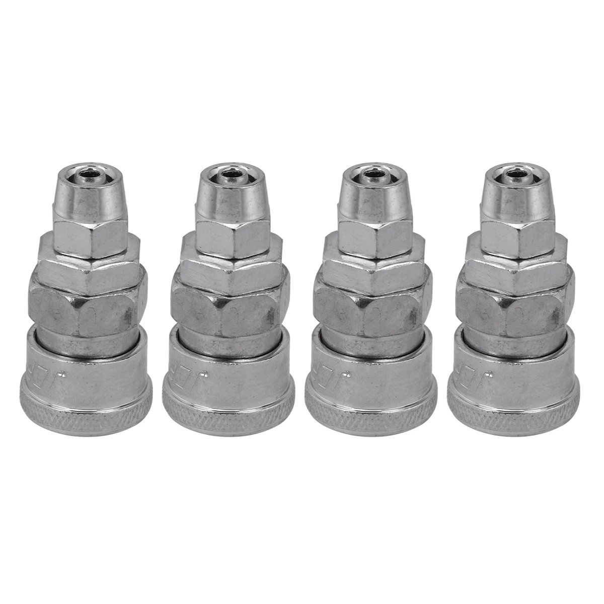 

4pcs Quick Connector Pneumatic Joint Push Coupling Trachea Compressor Equipment Durable Long Lasting Easy Install High Precision