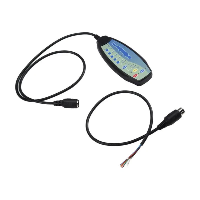 Well Made-Heating Intensity Adjustable Recliner Chair Remote Control 8 Pin Connector 12VDC 20In Cord Tailored Massage Modes