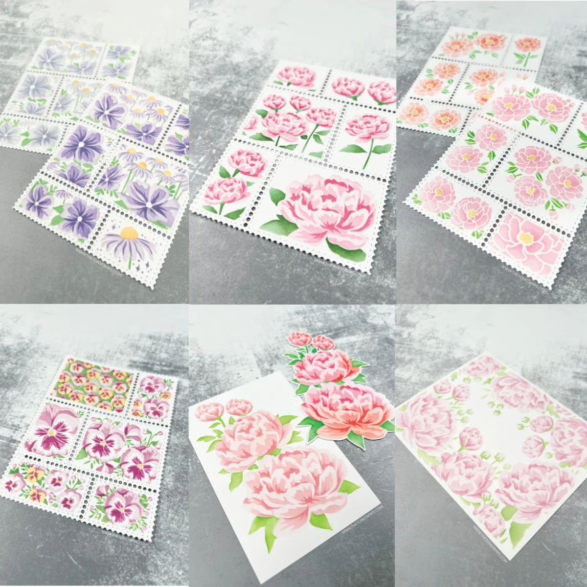 

Peony Flower Mini Happy Pansy stencils Metal Cutting Dies Stamps DIY Scrapbook Card Craft Template Supplies Decoration 2025 New