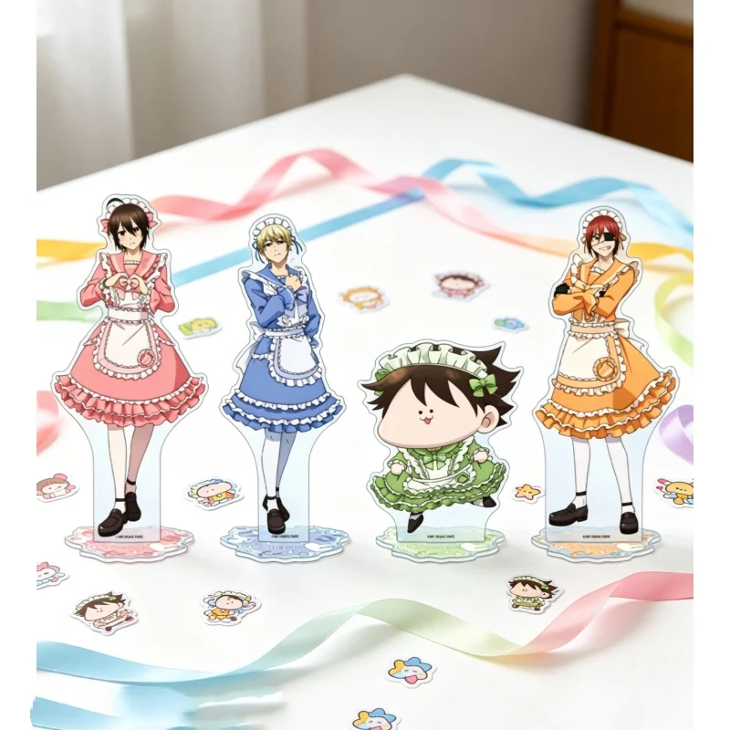 Figura de acrílico de 15 cm del anime A Terrified Teacher at Ghoul School, adornos para mesa, set de regalo coleccionable, entrega directa de fábrica, llavero