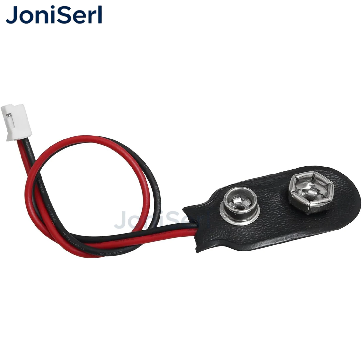 I Type Battery Clip Lead Wire 50/100PCS 15cm 9V Battery Snap to 2-Pin PH2.0 Connector Cable,9 V Battery Clip Connector