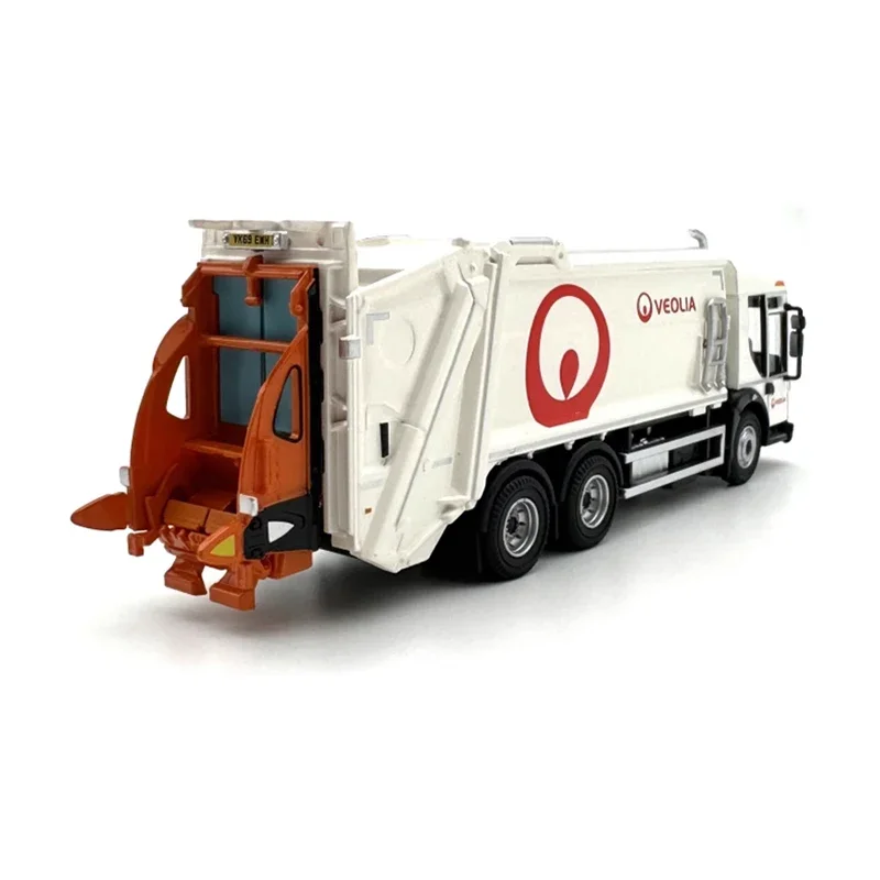 OXFORD Diecast 1:76 Scale Alloy Dennis Garbage Collection Truck Car Model Finished Product Simulation Model Gift Display