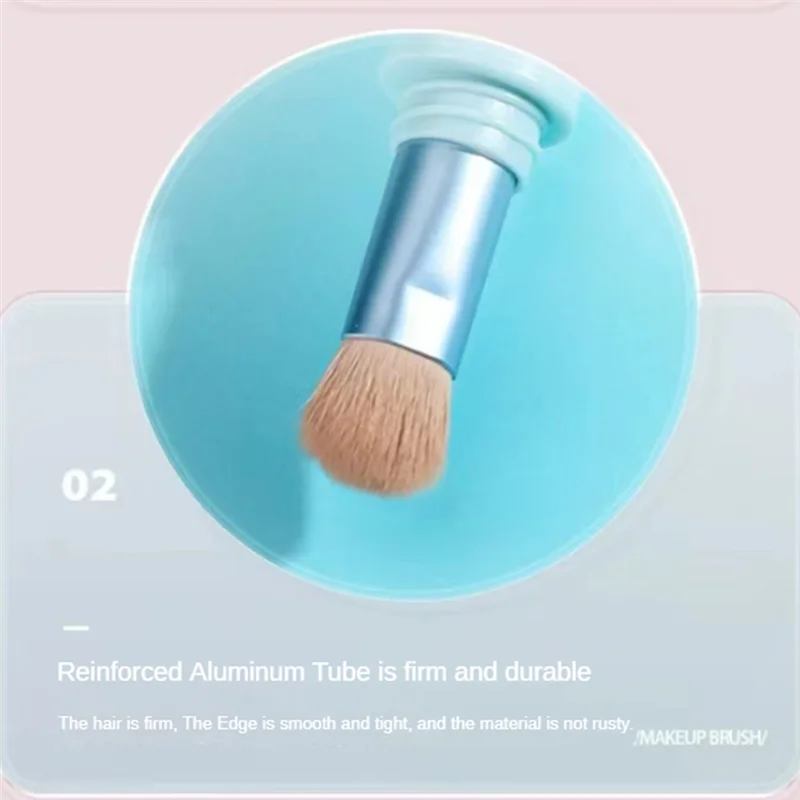 AA73 Makeup Brush, Glam Blend, Eyeshadow Brush Set, Foundation Brush Beauty Tool Multifunctional Portable Beauty Pen