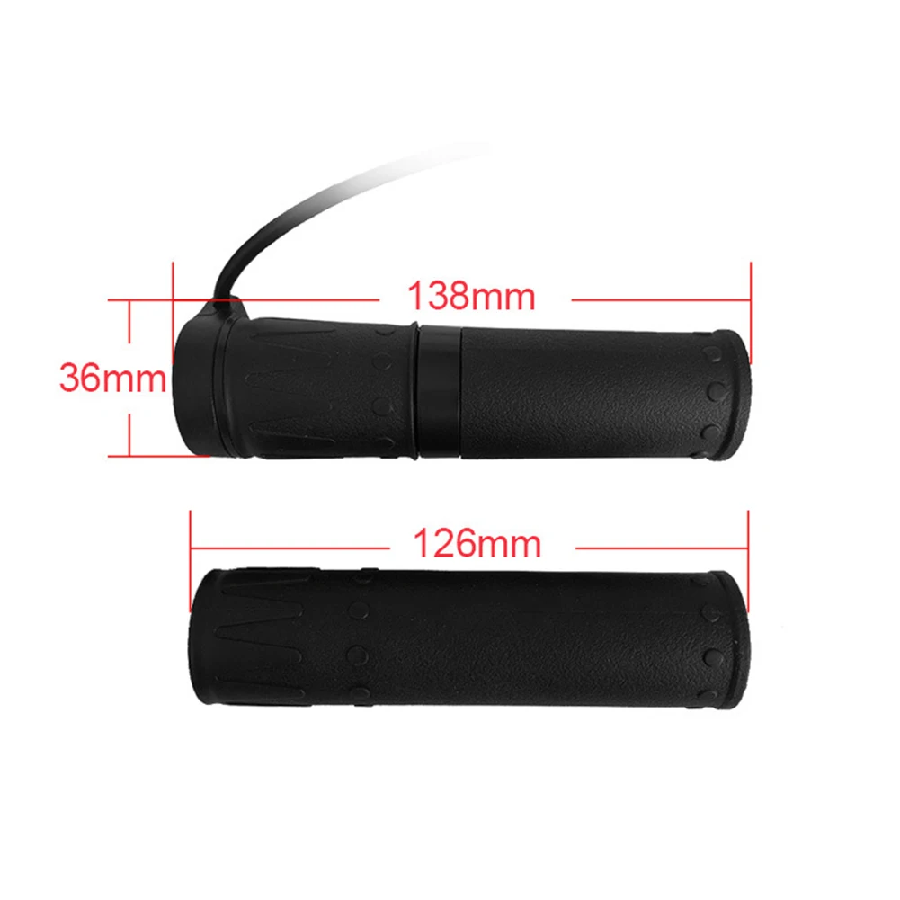 Reliable Right Hand 158X Half Twisting Throttle for Bafang 01/02 HD Electric Bike 12V 72V Voltage 31 5cm Length