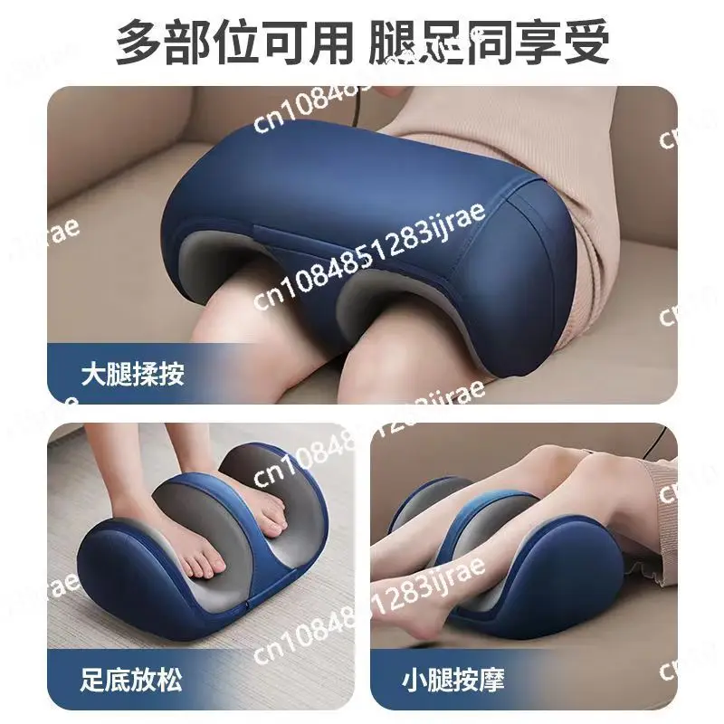 Household Calf Muscle Massager, Fully Automatic Kneading Leg, Knee, and Sole Massager, Leg Heating Foot Therapy Machine