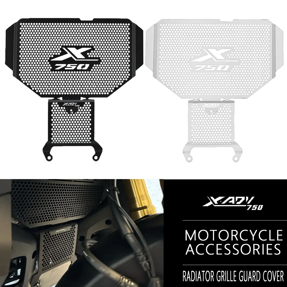 

For HONDA X-ADV750 X ADV XADV 750 XADV750 2017-2020 2021 2022 2023 2024 2025 Motorcycle Radiator Grille Guard Protection Cover