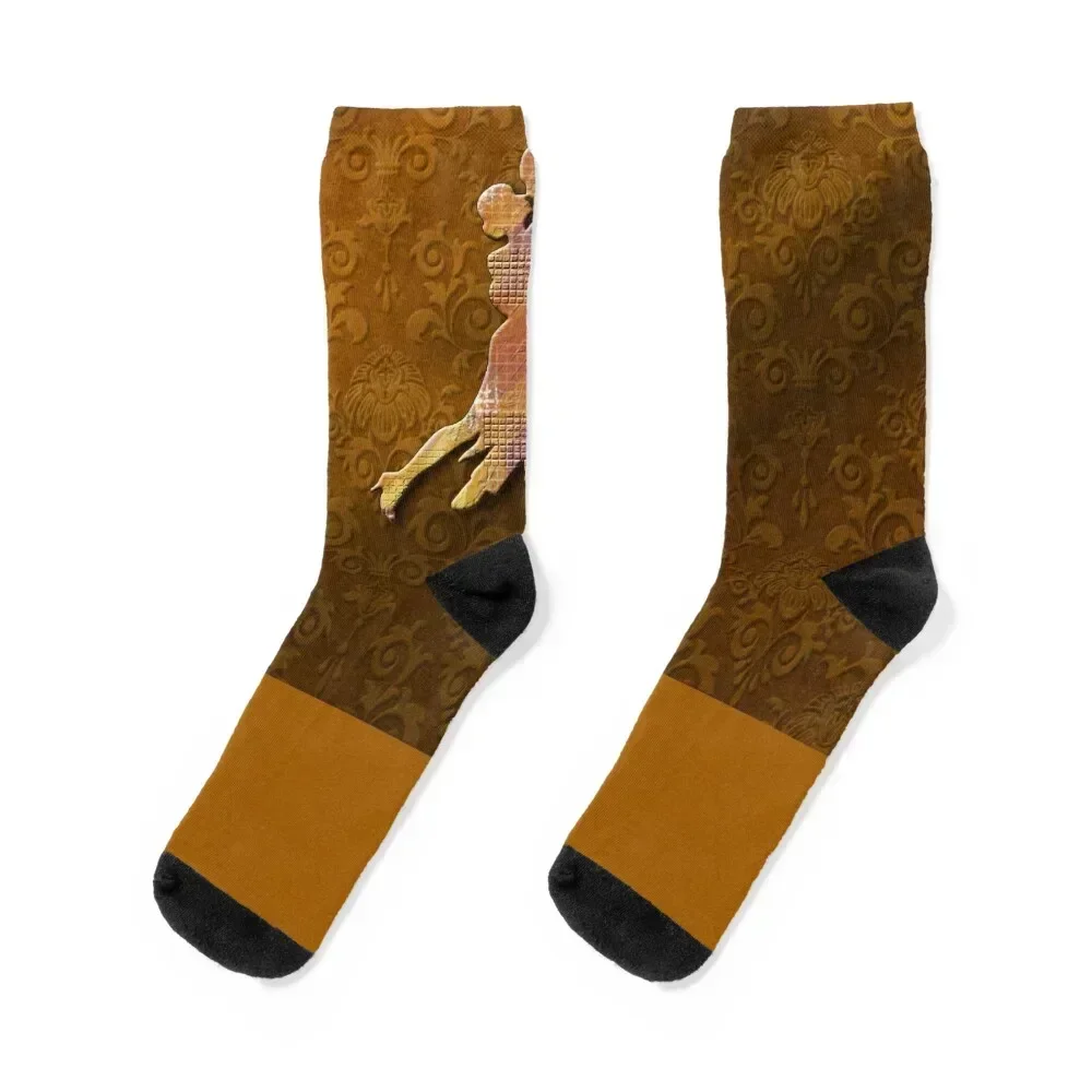 

Ballroom Dance Socks cute Soccer christmas gift cartoon Mens Socks Women's