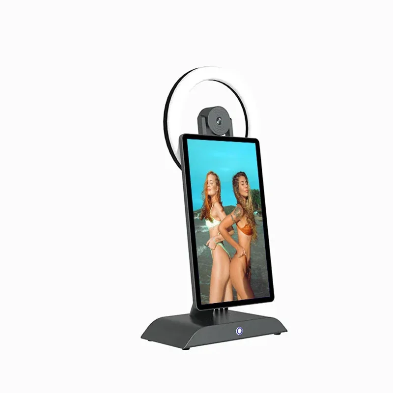 15.6 Inch Live Streaming Advertising Displays Vertical Desktop TikTok Facebook Youtube Android Tablet Live Broadcast Equipment