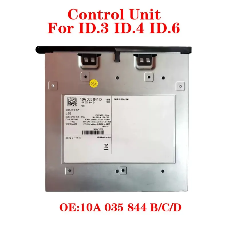 Car Control Unit For VW ID.3 ID.4 ID.6 ID.4X ID.6X 10A035844B 10A035844C 10A035844D 10A035878B 10A035878C 10A035878D 10A035878E