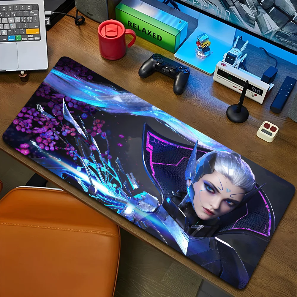 1 PC PROJECT LOL Non-SLIP Mouse Pad เหมาะสําหรับสํานักงานคอมพิวเตอร์แล็ปท็อป E-Sports เกมโต๊ะ Mats XXL คีย์บอร์ด