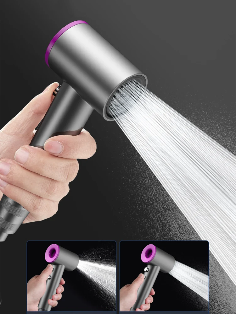 Bidet toilet sprayer set spray water bathroom handheld bidet sprayer toilet shower double outlet angle valve toilet accessories