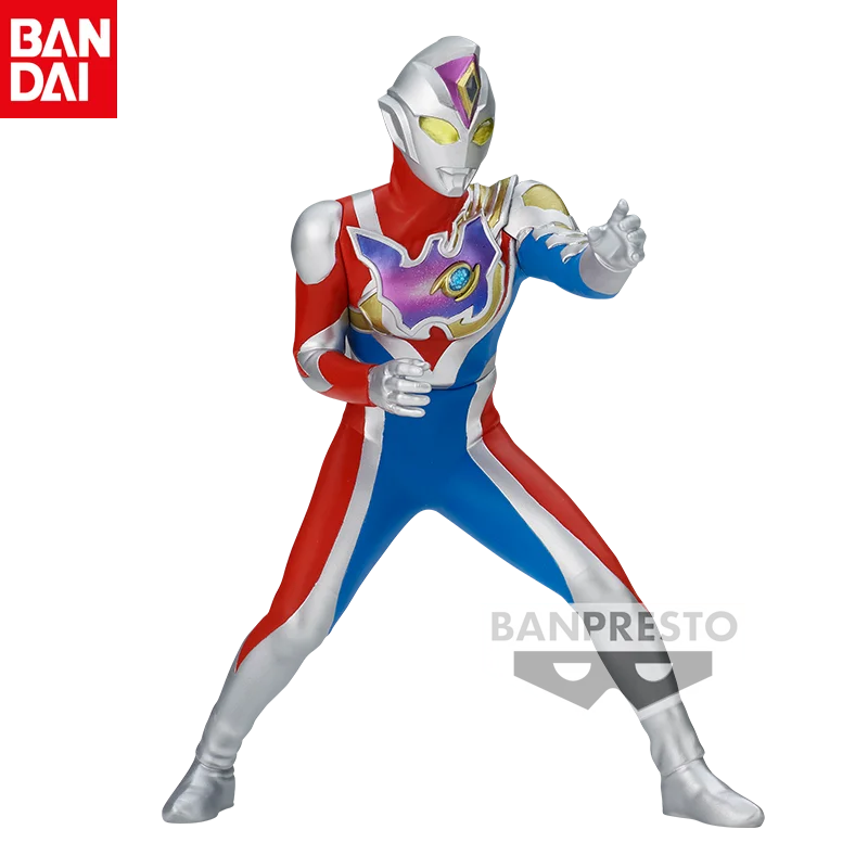 

Подлинная оригинальная статуя героя Bandai Ultraman Decai, блестящая аниме подвижная модель типа A, коллекционная фигурка, праздничный подарок