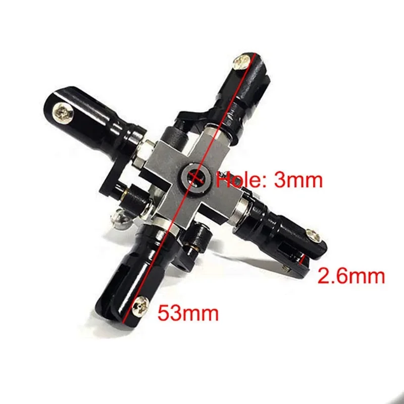 Tarot Metal 3 4 blade Tail Rotor Set for Trex 450 Helicopter 450 Class Helicopter EC135 Bell 206 Align 450 Pro DFC 450L 480 Heli