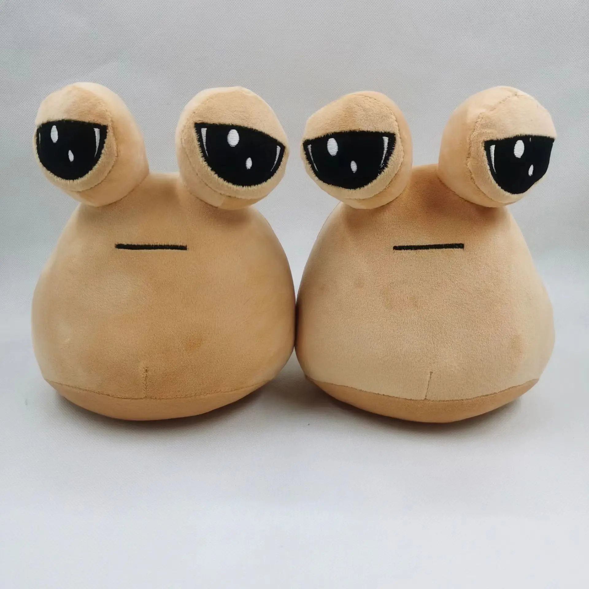 21-26 CM Hot Game My Pet Alien Pou Plush Toy Furdiburb Emotion Alien Plushie Stuffed Animal Pou Doll Birthday Christmas Gift