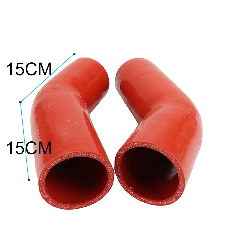 45 degree Silicone Elbow Hose Rubber Joiner Bend Tube for Intercooler Cold Air Intake Hose Turbo Intake Pipe Modification tube