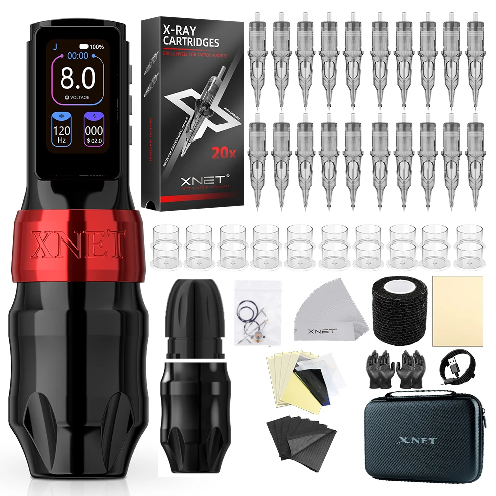 XNET Titan Max Professional Wireless Tattoo Machine Coreless Motor