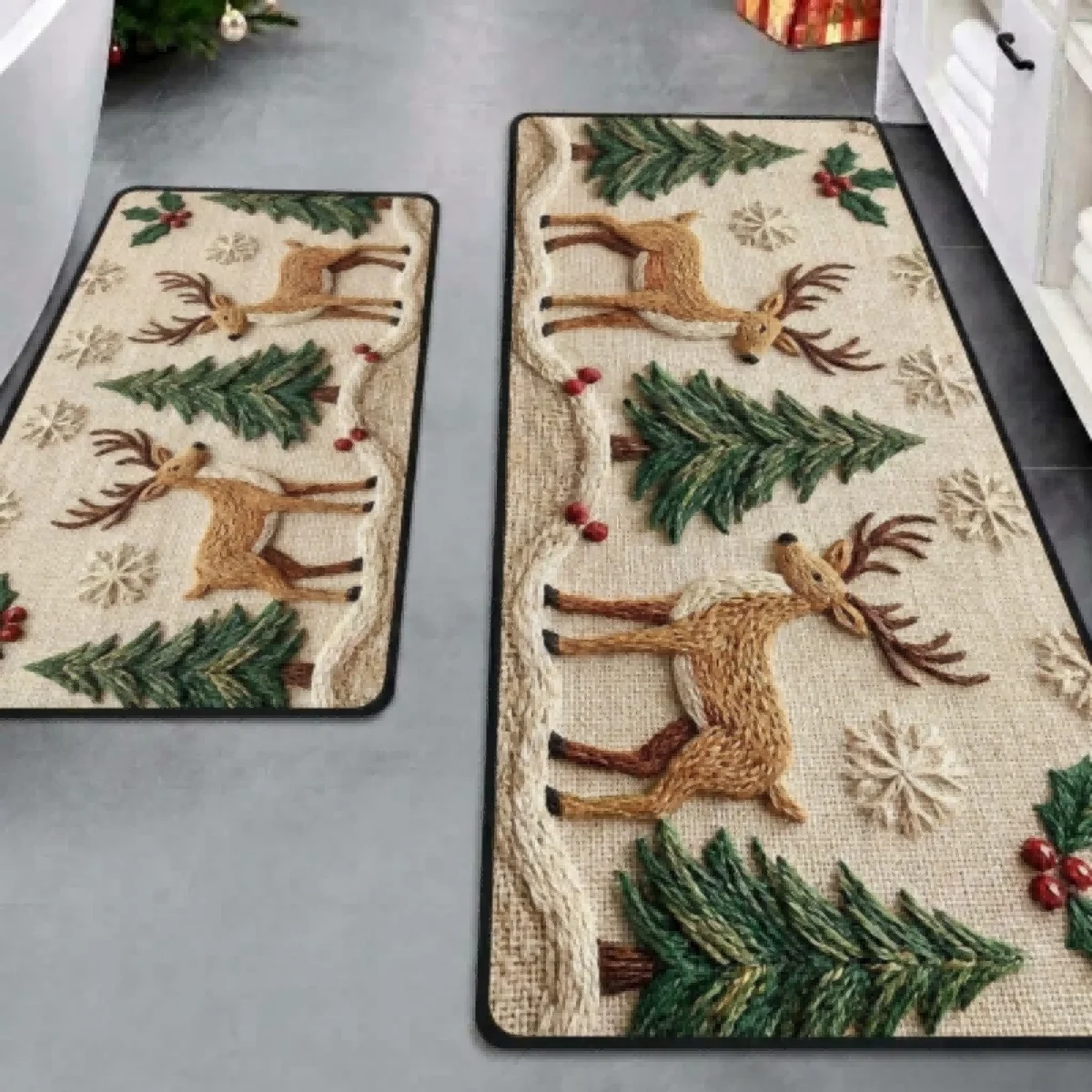Tappetino da cucina in fango di diatomee, ideale per le feste, spesso e ad alta capacità di assorbimento, con fondo in gomma antiscivolo, disponibile in forme allungate e quadrate, adatto per bagno,