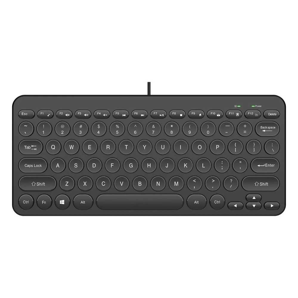 

Portable USB Wired Keyboard Mute 78 Keys Computer Keyboard Slim Lightweight Replaceable Keyboard Desktop Computer