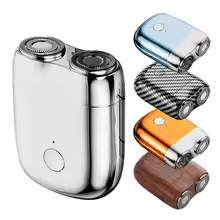 Magnetic Colorful Electric Shaver Double Floating Head