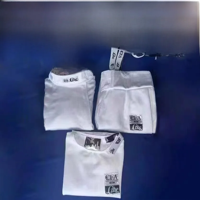 czhe-fencing-suit-set-three-pieces-for-children-and-adults-approved-for-competition-cfa450n-certified-top-pants-vest