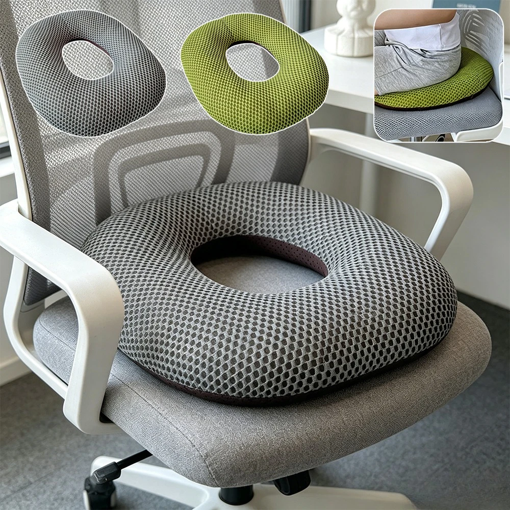 Memory Foam Cushion for Office Chair,Butt Pillow for Tailbone Pain Relief, Pressure Reducing Pad for Car Seat,Donut Seat Cushion