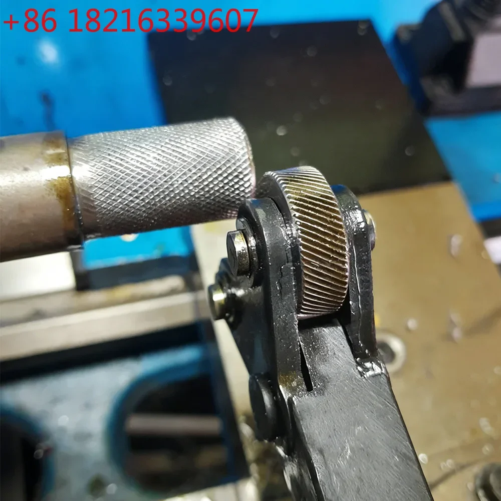 YAO Dual Wheel Lathe Knurling Tool Kit 0.5/1.0/2.0mm Diagonal Knurl Wheels,  Metal Knurling Holder for Manual/CNC Lathe