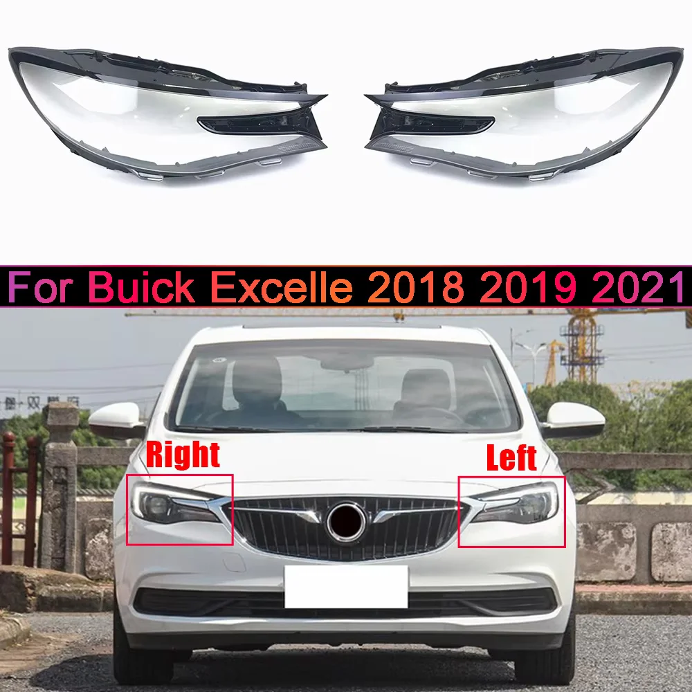 Für Buick Excelle 2018-2021 Fahrzeugzubehör Scheinwerferabdeckung Scheinwerferglas Auto Vordere Scheinwerferlinsenabdeckung Scheinwerfergehäuse