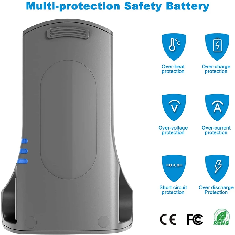 3500MAh 25.2V Cho Cá Mập Pin XSBT700 XSBT750 IZ462H IZ463H IZ201 IZ251 IZ482H IZ483H Không Dây Máy Hút Bụi Pin