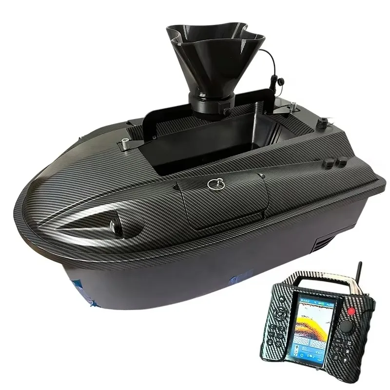

Silence Sea Fishing Baitboat RC Bait Boat With Lures Spreader Sonar GPS Underwater Camera 7" Monitor for Professional Anglers