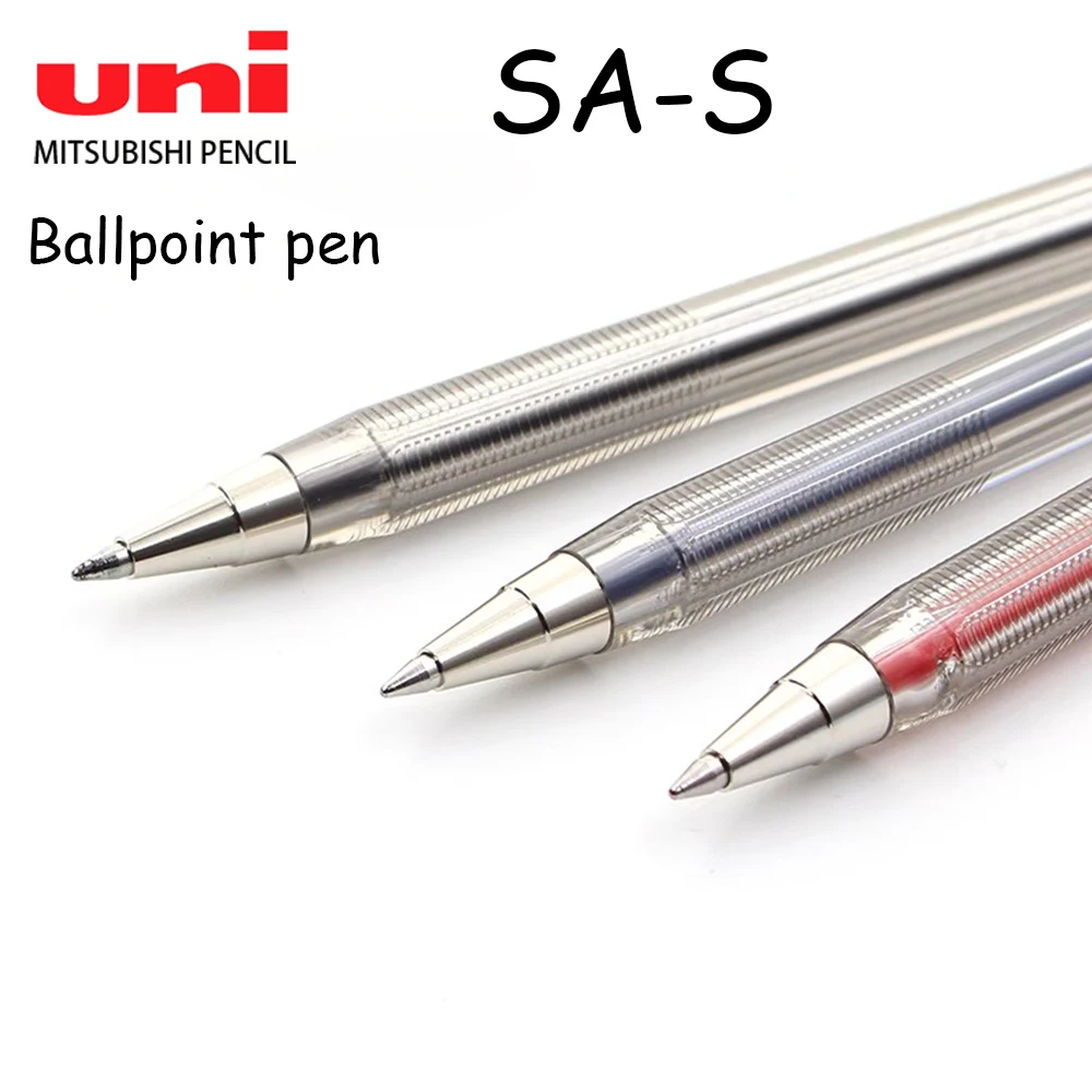 

10 шт., японская шариковая ручка UNI SA-S, классическая гелевая ручка-пуля, 0,7 мм, студенческие письменные принадлежности, офисные аксессуары, милые канцелярские принадлежности