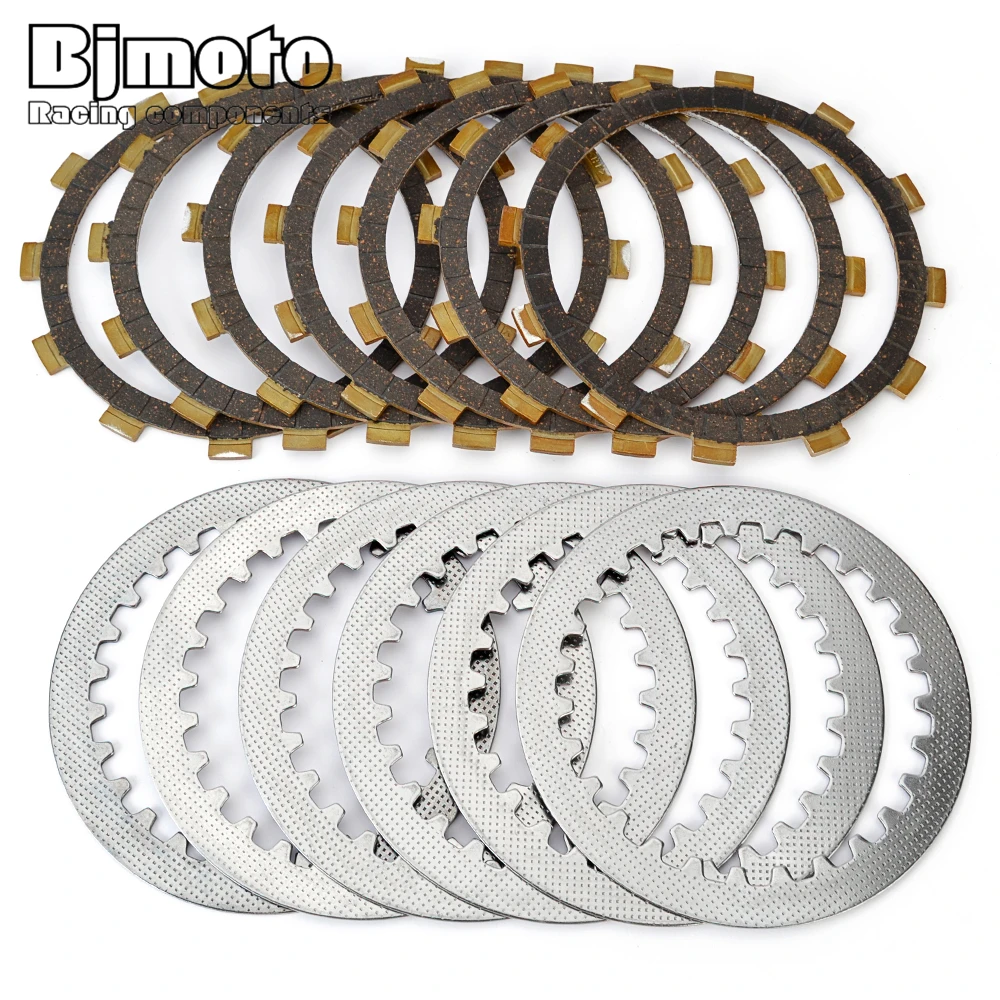 Clutch Friction Disc Plate Kit For Yamaha TT350A TT350 XT350 BW350 Big Wheel 5Y1-16331-01 4H7-16325-00 168-16325-00 3J2-16324-00