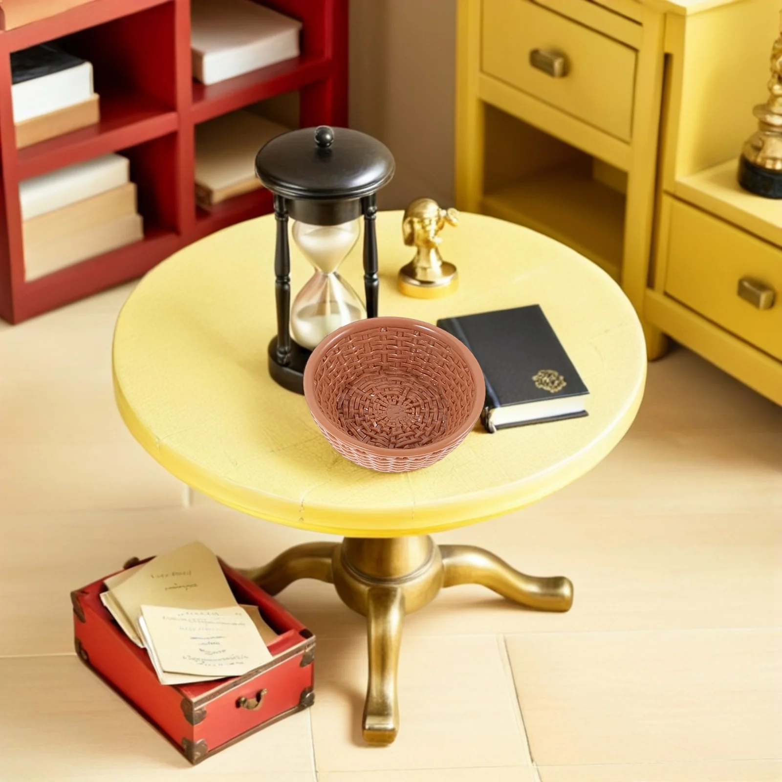 Plateau alimentaire Miniature en résine, 26 pièces, accessoires de cuisine pour aménagement de scène de maison de poupée, décor de jeu de simulation réaliste, petit service