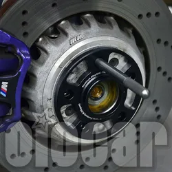 oiomotors Aluminum 5x112 Wheel Spacers Kit with Lug (Set Of 2PCS) for BMW G Series G87 M2 G80 M3 G82 M4 F90 M5 F97 X3M G20 G42
