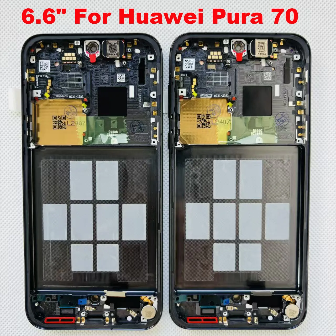 Originele 120Hz 6.6 "Voor Huawei Pura 70 LCD ADY-LX9 P70 ADY-AL00, ADY-AL10 Lcd-scherm Touch Digitizer Vergadering onderdelen
