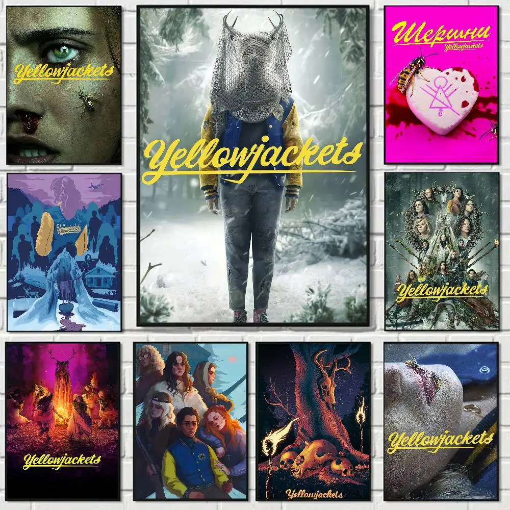 TV Drama Yellowjackets Funny Cute Cartoon Posters Prints Canvas Painting Wall Art Picture Living Room Home Decor
