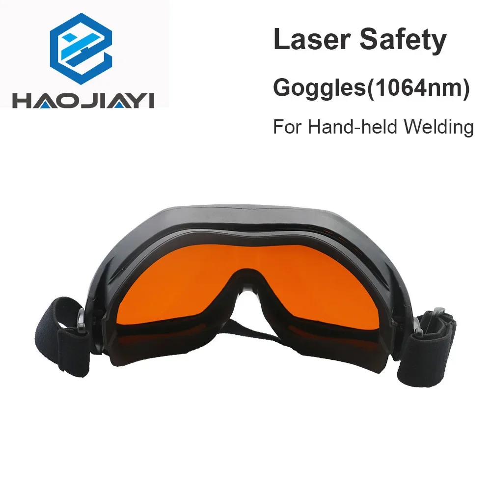 HAOJIAYI Fiber Welding Safety Goggles 190-550& 800-1100nm OD7+ Protective Glasses Shield Protection Eyewear For Welding Machine