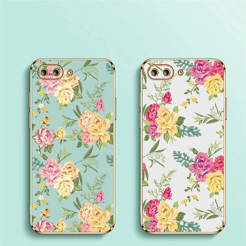 تصفيح زهرة طباعة جراب هاتف ل انفينيكس الساخن 30i 30 4 جرام 5 جرام 40 برو 40i 20 20 ثانية 20i سيليكون للصدمات بولي TPU لينة الغطاء الخلفي