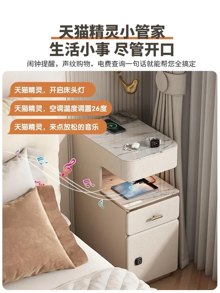 Smart Safe Box with Password Lock Wireless Charging Bluetooth Audio Voice All-in-One Cabinet