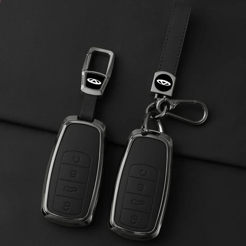 Chery Tiggo Keychain 8 Pro Tiggo 8plus New 5 plus 7pro Chery Tiggo 7 Pro Max Omoda 5 C5 Modod Car Key Case Case Metallic Leather