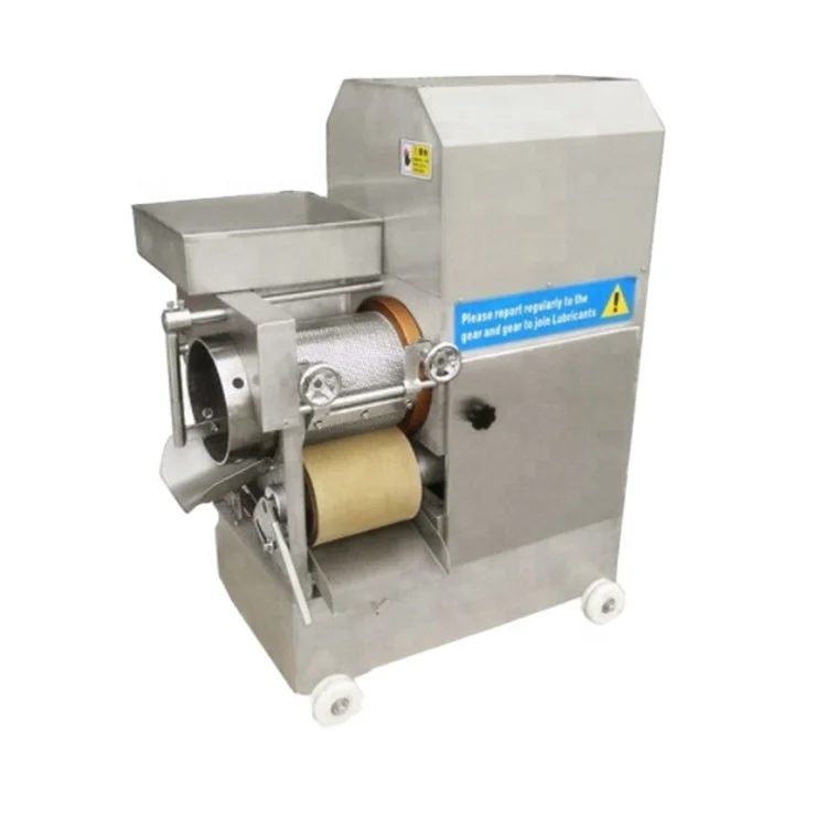 -ForHot-Sale Automatic Fish Meat Bone Separator / Fish Deborning & Bone Removing Machine 220/380V 1.5/2.2KW for Fish Processing*