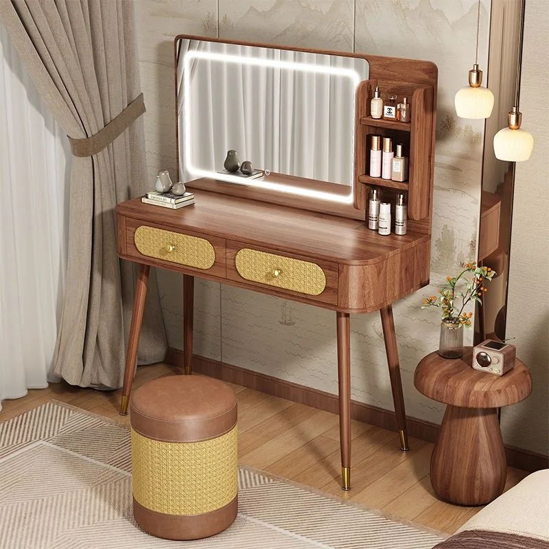 Dresser bedroom dressing table 2026 new master bedroom small dressing table mirror integrated