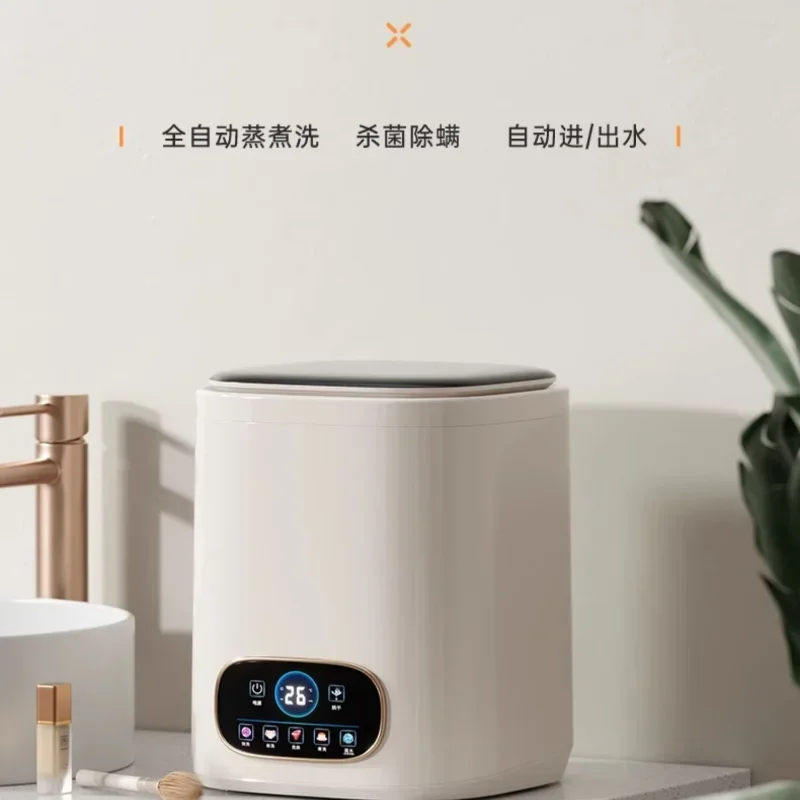 غسالة ملابس داخلية أوتوماتيكية وجورب ، مدمجة ، تصميم الكل في واحد ، ، ، ، V