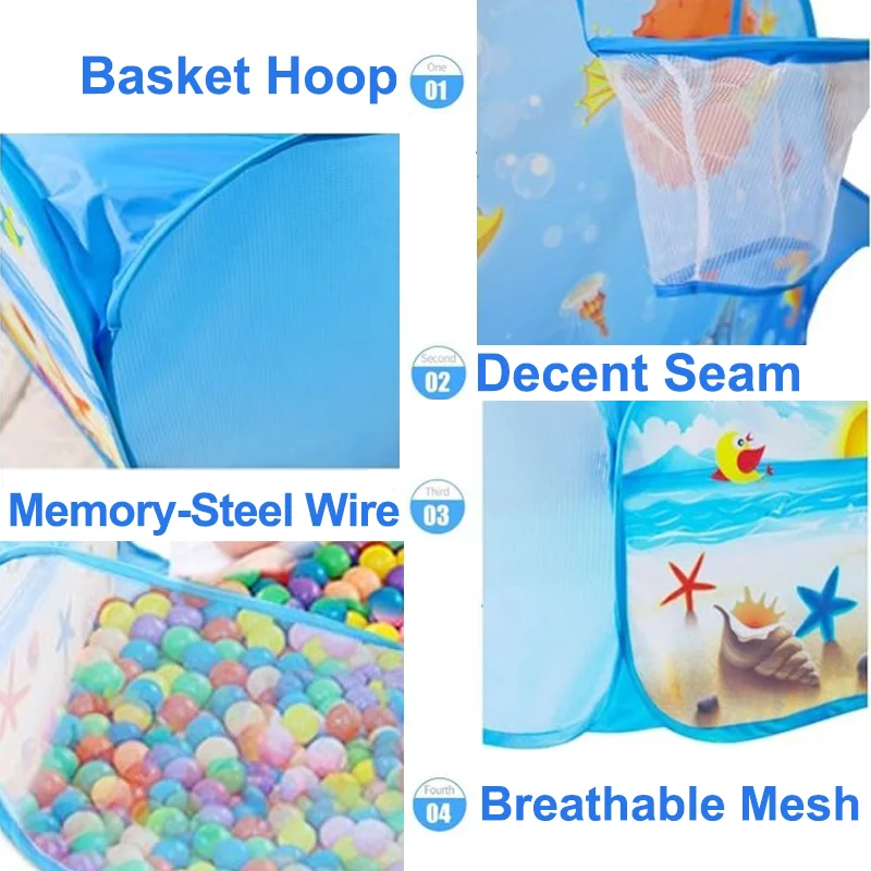 Tapis de jeu de gymnastique hexagonal pour enfants, 120cm, avec cerceau, Portable et pliable, aire de jeux pour enfants, parc éducatif pour Sport d'intérieur pour bébés