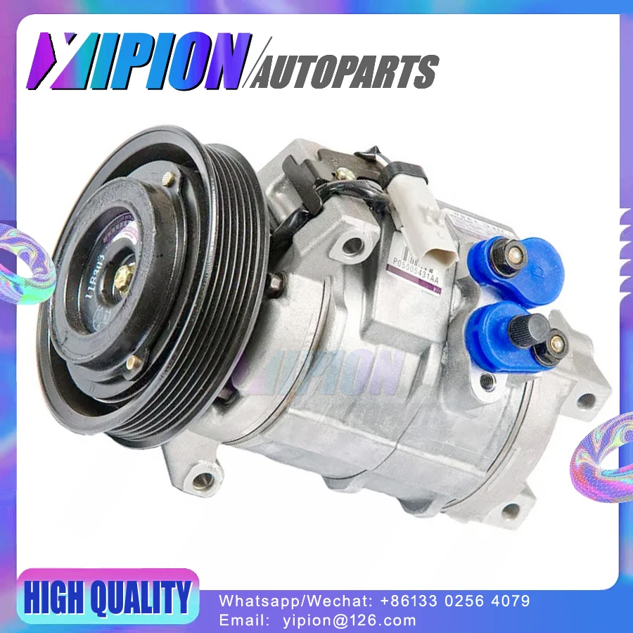 10S17C Air AC Compressor For Chrysler Pacifica 3.5L 2004-2006 CO 10717C 5005496AF 5005496AG RL005496AI 6512154 20-11276 68342