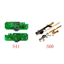 1pcs USB Charging Dock Port Connector Board Flex Cable For Caterpillar Cat S41 S60 Charger Board Repair Parts