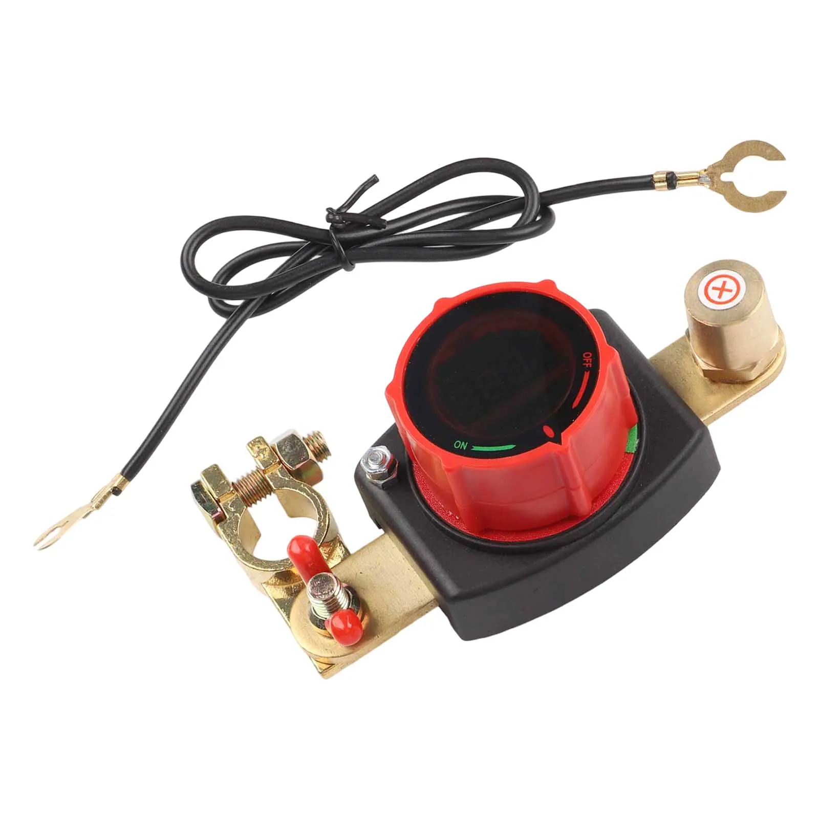 

Adjustable Battery Disconnect Switch with LED Voltage Screen for Reliable Electrical System Isolation and Protection