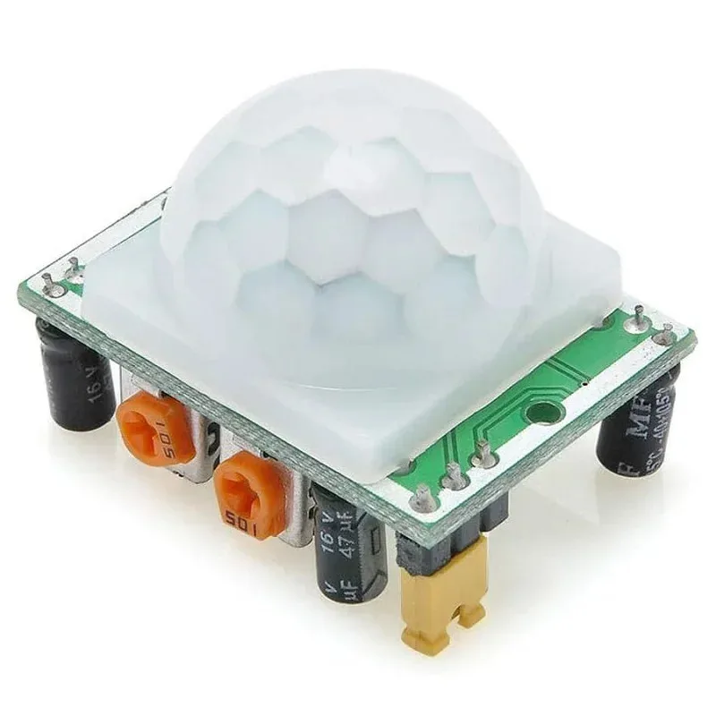 

HC-SR501 Adjust IR Pyroelectric Infrared PIR Human Infrared Motion Sensor Detector Module for Arduino for Raspberry Pi + Case