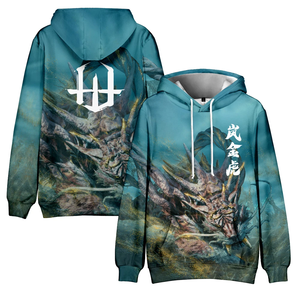 

Wild Hearts Monster Game Hoodie Long Sleeve Streetwear Women Men Sweatshirt 2023 Harajuku Streetwear 3D Clothes