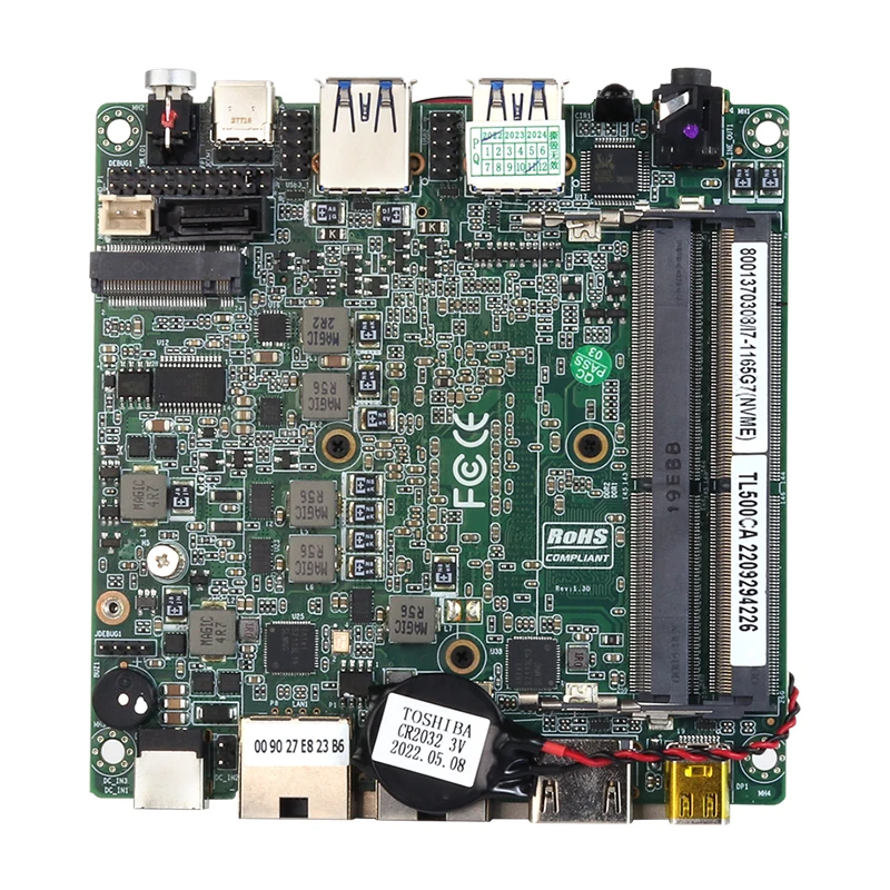 BEBEPC – Mini PC Windows i5-1135G7, Intel Core 11e Gen i7-1165G7 2.5, 2x DDR4, SSD M.2, NVMe 4K UHD, double Ethernet 10/11 ghz