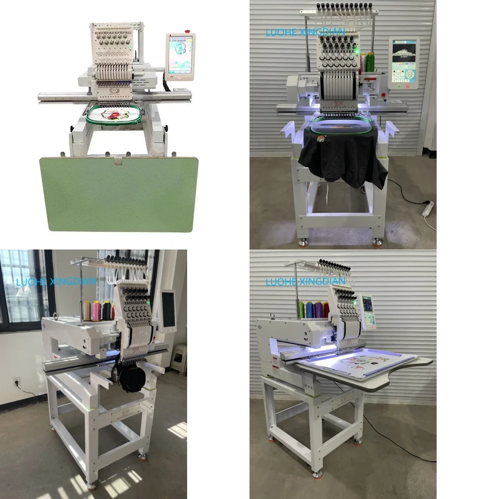 Máquina de Bordar de Cabeça Única para Brother Tajima Barudan ZSK Janome Brother PE770 PE800 SE600 PR1050X PR655 PR670